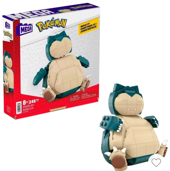 MEGA Pokémon Snorlax Building Set - 246pcs - Picture 1 of 3